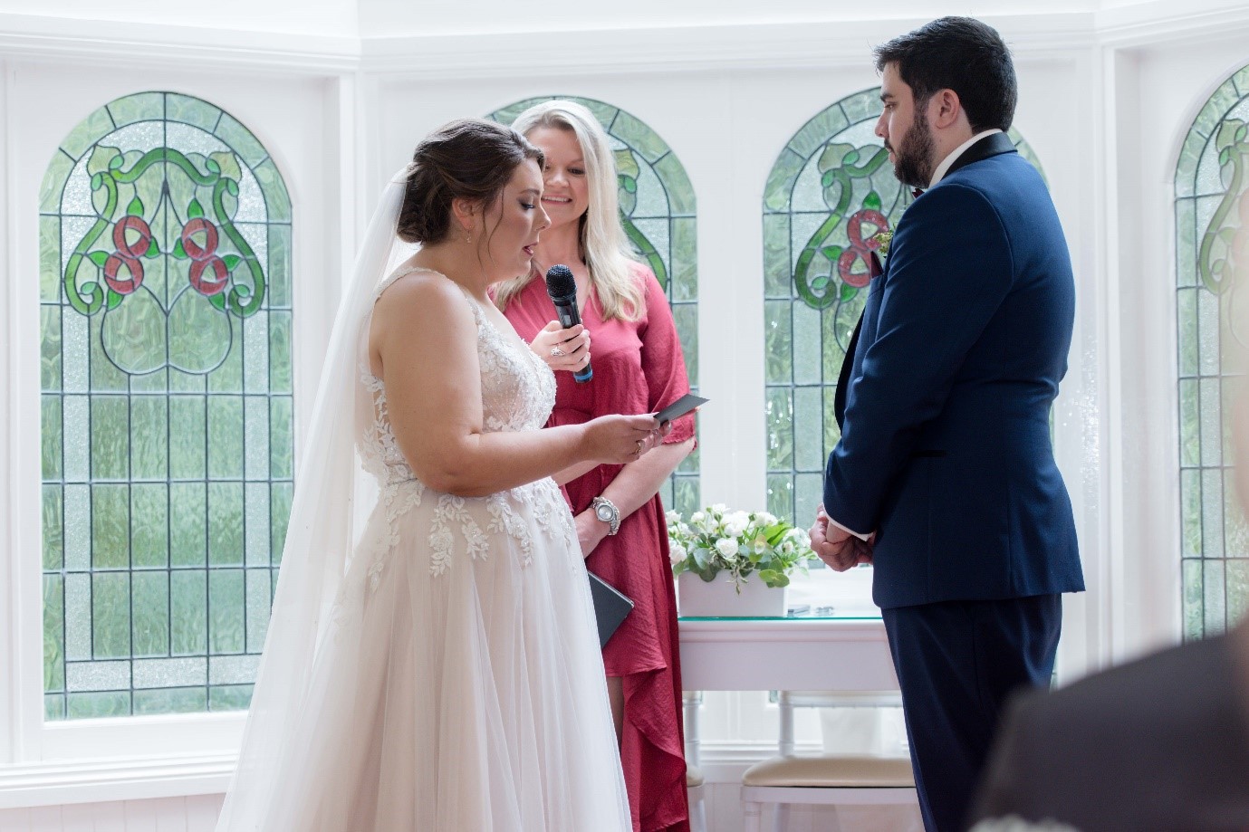Julie Byrne Lyrebird Falls Wedding Celebrant - Jazmine and Travis' Ceremony
