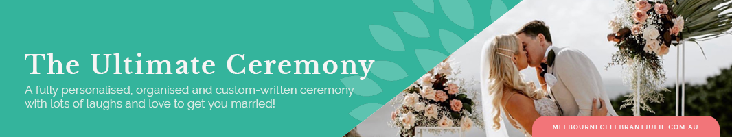 Melbourne Wedding Ceremony Package -The Ultimate Ceremony Melbourne Wedding Ceremony Package -The Ultimate Ceremony