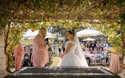 Fergusson Winery Wedding with Caroline and Kagan